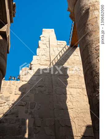 Ancient ruins of Karnak Temple in Luxor, Egypt 130682000