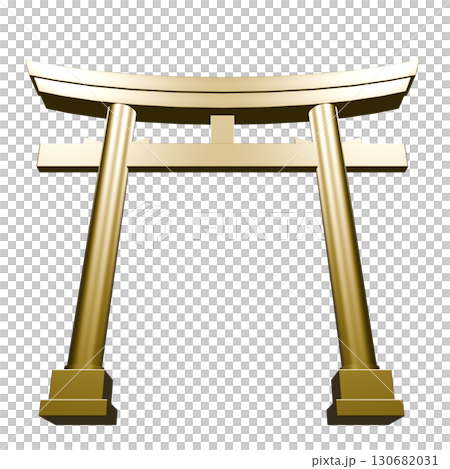 金色の鳥居 130682031