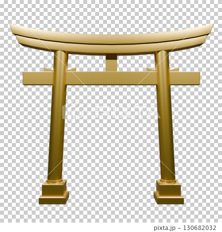 金色の鳥居 130682032
