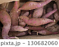収穫したサツマイモ 130682060