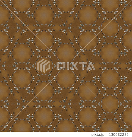Tribal concept design for textile, flyer, brochure, magazine cover printing. Indigenous fashion pattern background for interior decoration and traditional costume or handicraft making 130682283