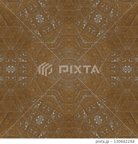 Tribal concept design for textile, flyer, brochure, magazine cover printing. Indigenous fashion pattern background for interior decoration and traditional costume or handicraft making 130682288