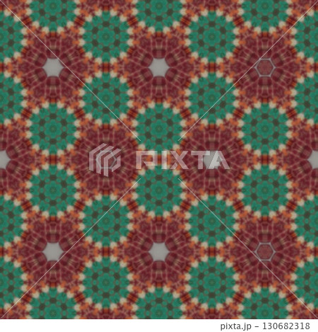 Tribal concept design for textile, flyer, brochure, magazine cover printing. Indigenous fashion pattern background for interior decoration and traditional costume or handicraft making 130682318