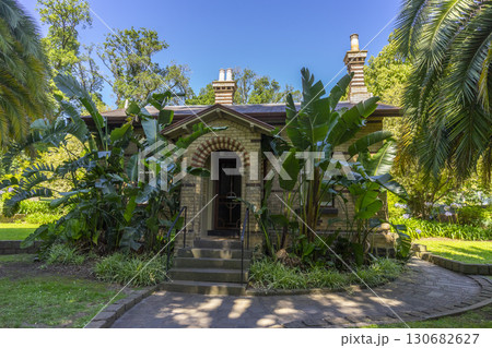 Sinclair's Cottage in Fitzroy gardens, Melbourne, Victoria, Australia. Sinclair's Cottage in Fitzroy gardens, Melbourne, Victoria, Australia. 130682627