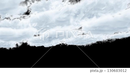 3d rendering. Cloud on a black background. Atmospheric phenomenon. 3d rendering. Cloud on a black background. Atmospheric phenomenon. 130683012