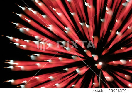 鳥取　四季の散歩　夏　花火  アート 130683764