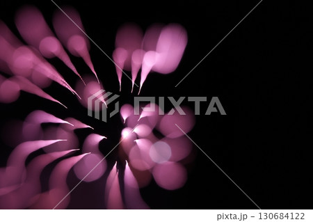 鳥取　四季の散歩　夏　花火  アート 130684122