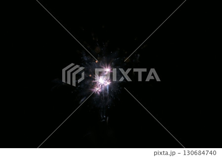 鳥取　四季の散歩　夏　花火  アート 130684740