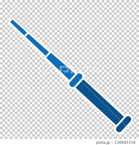 Vector illustration of a special baton Vector illustration of a special baton 130685156