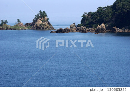 兵庫県　四季の散歩　夏　はさかり岩 130685223