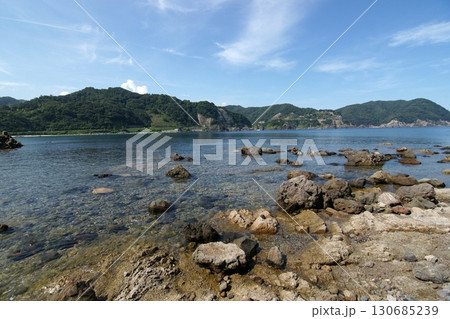 兵庫県　四季の散歩　夏　はさかり岩 130685239
