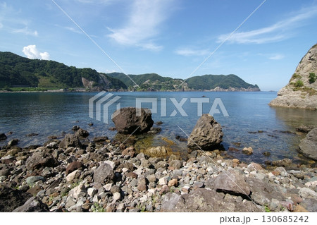 兵庫県　四季の散歩　夏　はさかり岩 130685242