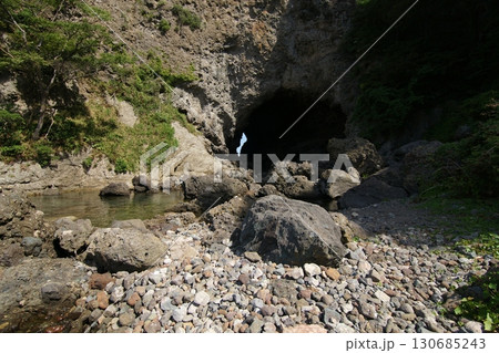 兵庫県　四季の散歩　夏　はさかり岩 130685243