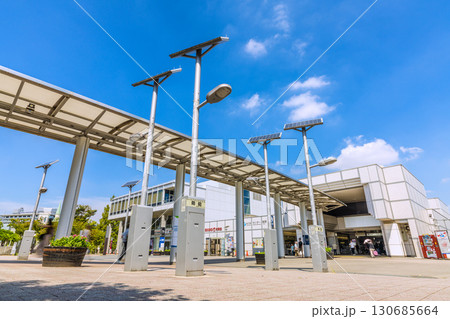 日本の横浜都市景観 地下鉄 「センター南駅」などを望む=9月8日 日本の横浜都市景観 地下鉄 「センター南駅」などを望む=9月8日 130685664