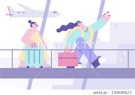 Traveling, tourism, vacations concept Traveling, tourism, vacations concept 130686623