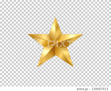 Set of festive illustrations with colorful separated stars of Christmas isolated on white background. 130687013