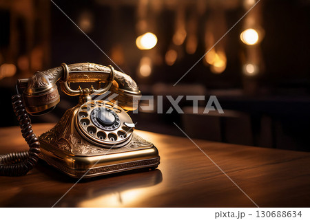 レトロな電話 レトロな電話 130688634
