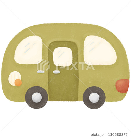 Green van Green van 130688875