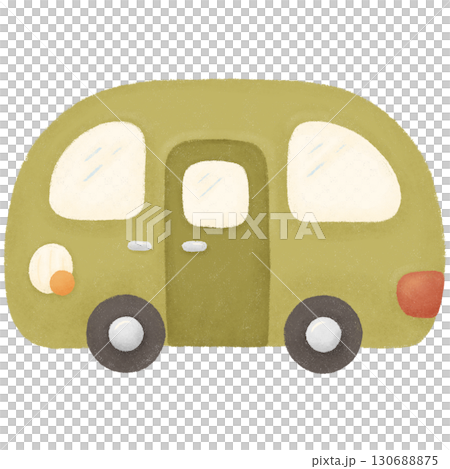 Green van Green van 130688875
