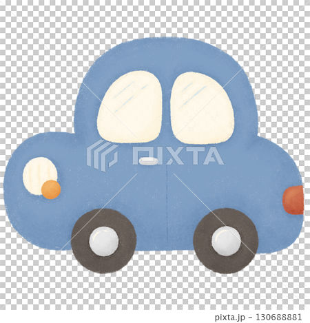 Blue car Blue car 130688881