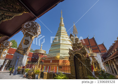 THAILAND PHRAE WAT PHRA THAT CHO HAE 130689328