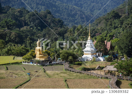 THAILAND PHRAE WAT NA KHU HA BUDDHA THAILAND PHRAE WAT NA KHU HA BUDDHA 130689382