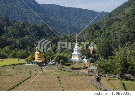 THAILAND PHRAE WAT NA KHU HA BUDDHA 130689383