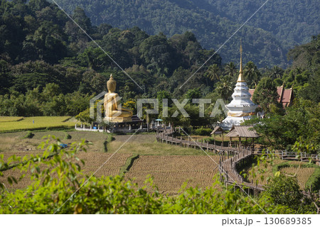 THAILAND PHRAE WAT NA KHU HA BUDDHA 130689385