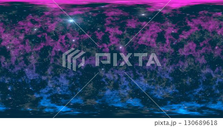 3d rendering. Space background with nebula and stars. Environment 360 HDRI map. Equirectangular projection, spherical panorama. Graphic illustration. 3d rendering. Space background with nebula and stars. Environment 360 HDRI map. Equirectangular projection, spherical panorama. Graphic illustration. 130689618