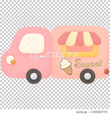 Ice cream truck Ice cream truck 130689774