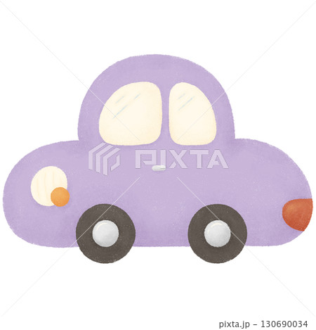 Purple car 130690034