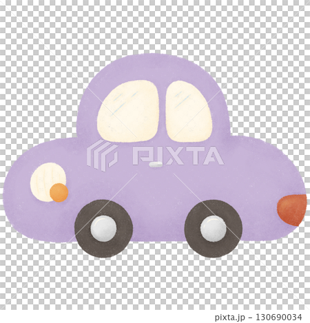 Purple car 130690034