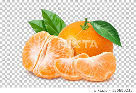 橘子插畫逼真的水果 橘子插畫逼真的水果 130690233