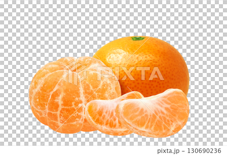 みかん イラスト リアル 果物 130690236