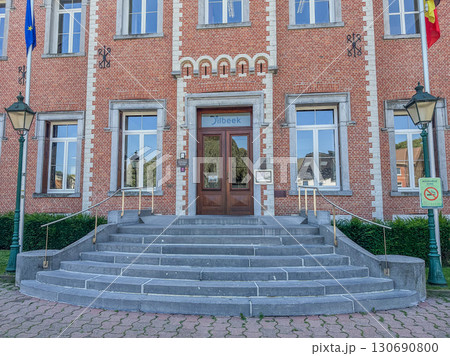 Belgium, Viron Castle, town hall of Dilbeek. 130690800