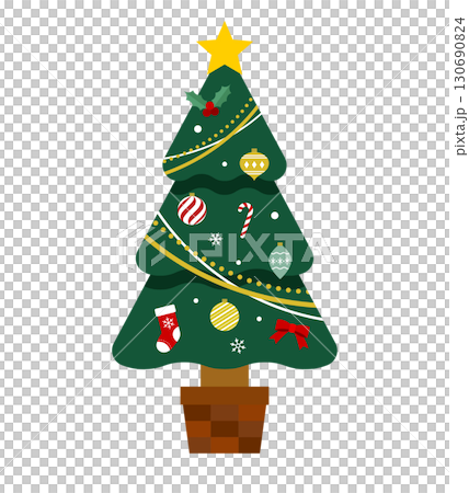 聖誕樹插圖、 冷杉樹、 星星、 裝飾、 十二月、 平面、 活動、 裝飾、 裝飾 聖誕樹插圖、 冷杉樹、 星星、 裝飾、 十二月、 平面、 活動、 裝飾、 裝飾 130690824