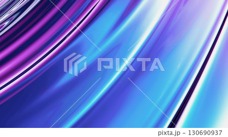 Futuristic Blue Light Surface 130690937