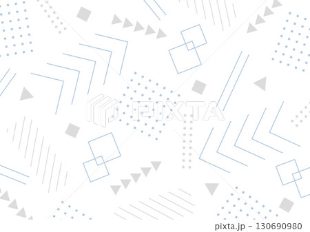 スタイリッシュなビジネス系幾何学模様の背景(ブルー) スタイリッシュなビジネス系幾何学模様の背景(ブルー) 130690980