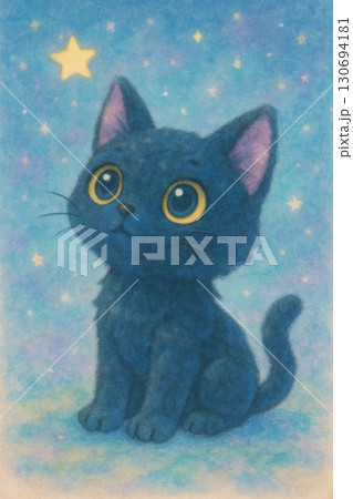 お座り猫 130694181