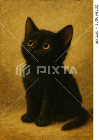 お座り猫 130694302