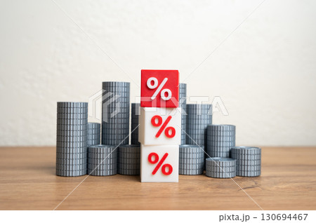 High loan maintenance costs eat into income and threaten to reduce capital and working capital. Savings and inflation, debt pressure, banking risks, financial burden, economic instability. 130694467
