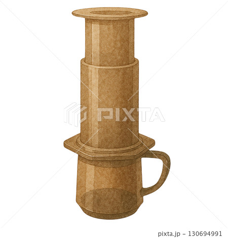 Stylish coffee maker designed for brewing perfect espresso. 130694991