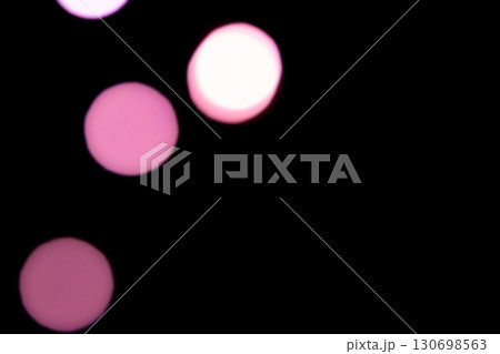 ピンクカラー系玉ボケイメージ (写真素材) ピンクカラー系玉ボケイメージ (写真素材) 130698563