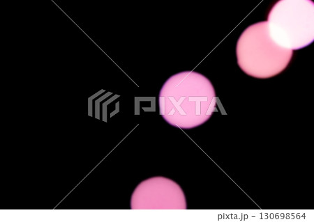 ピンクカラー系玉ボケイメージ　(写真素材) 130698564