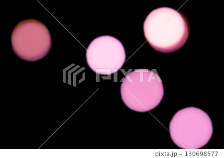 ピンクカラー系玉ボケイメージ (写真素材) ピンクカラー系玉ボケイメージ (写真素材) 130698577