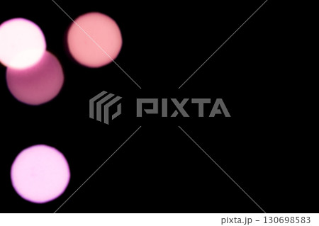 ピンクカラー系玉ボケイメージ (写真素材) ピンクカラー系玉ボケイメージ (写真素材) 130698583