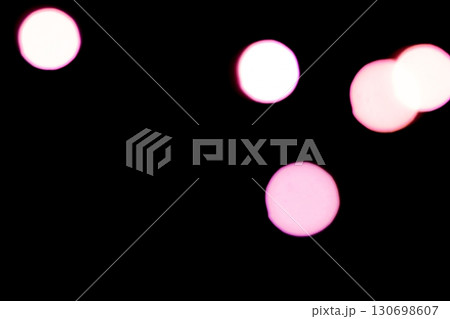 ピンクカラー系玉ボケイメージ (写真素材) ピンクカラー系玉ボケイメージ (写真素材) 130698607