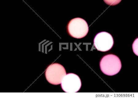 ピンクカラー系玉ボケイメージ (写真素材) ピンクカラー系玉ボケイメージ (写真素材) 130698641