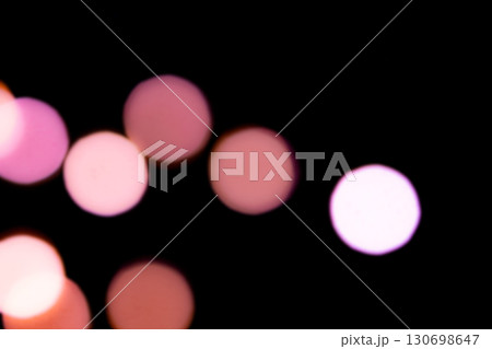 ピンクカラー系玉ボケイメージ (写真素材) ピンクカラー系玉ボケイメージ (写真素材) 130698647