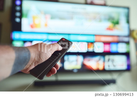 Controlling smart TV with remote Controlling smart TV with remote 130699413